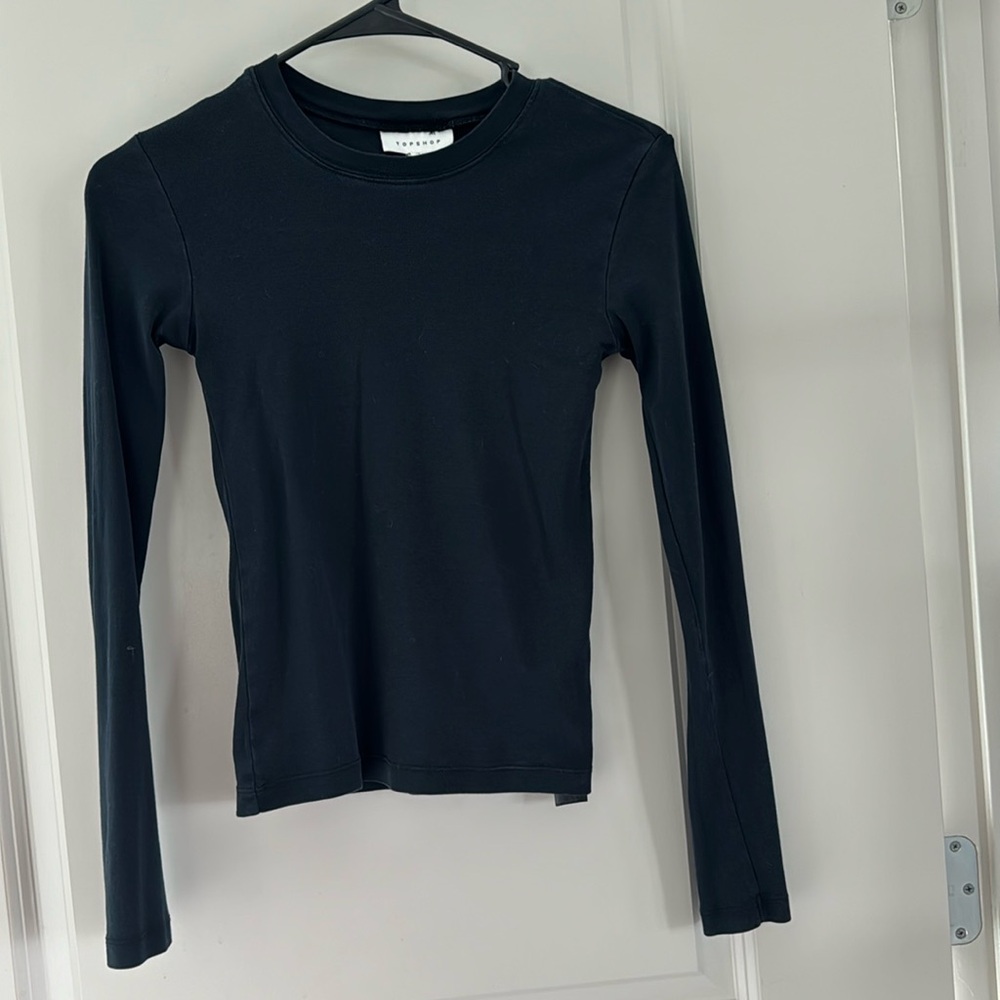 Black long sleeve shirt